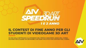 sfida grafica 3d speed run studenti